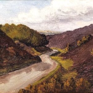 P. RONN?, Droga między wzgórzami, 1924
